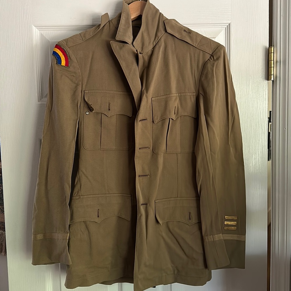 Vintage military jacket unlined